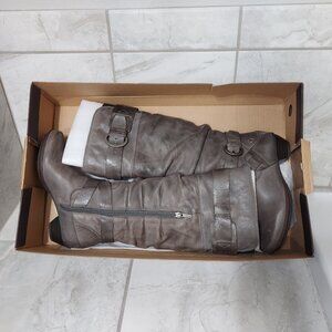 Pikolinos Tall Grey Boots, size 36